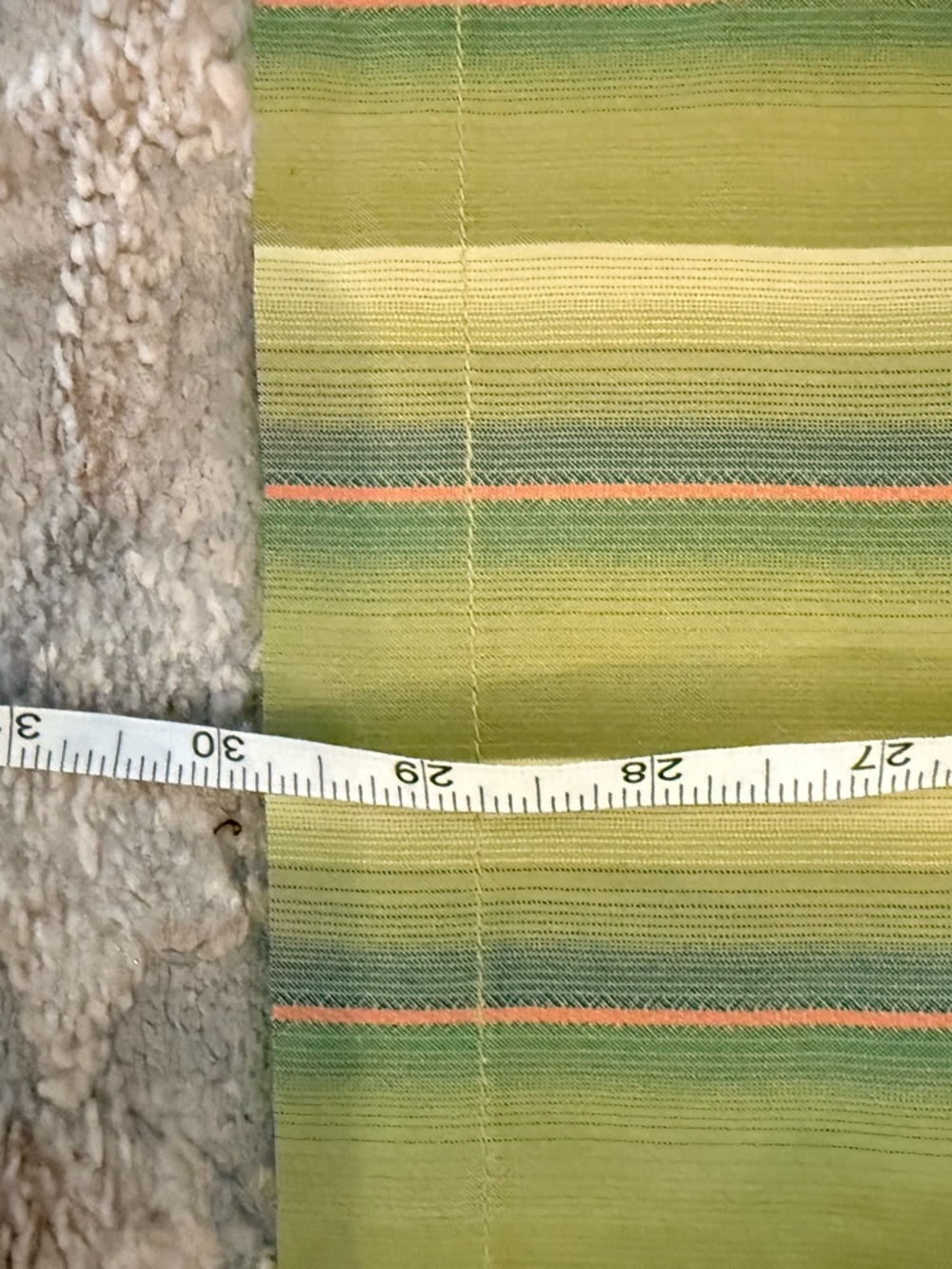 Tommy Bahama Pale Green and Teal Striped Silk Camp Shirt - Picture 4 of 4